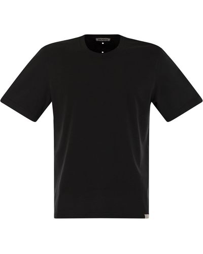 Premiata Cotton Jersey T Shirt - Black