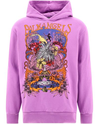 Palm Angels Palm Concert Hoodie - Roze