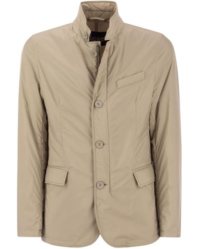 Herno Jacke Cut Blazer - Natur