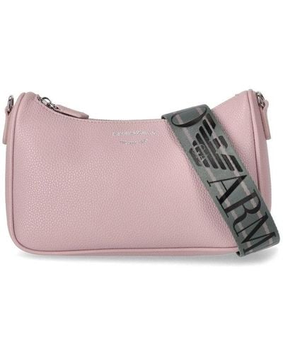 Emporio Armani EA Milano Pink Crossbody Bag