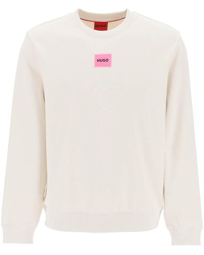 HUGO Diragol Light Sweatshirt - Blanc