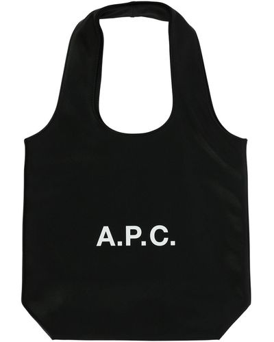 A.P.C. "Ninon Small" Tote Bag - Black