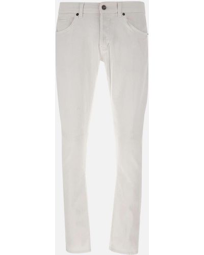 Dondup George Skinny Fit Jeans - White