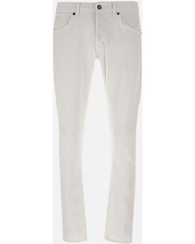 Dondup George Skinny-Fit-Jeans - Weiß