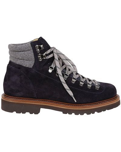 Brunello Cucinelli Leather Boots - Black