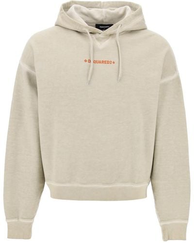 DSquared² Cipro Fit Hoodie - Neutro