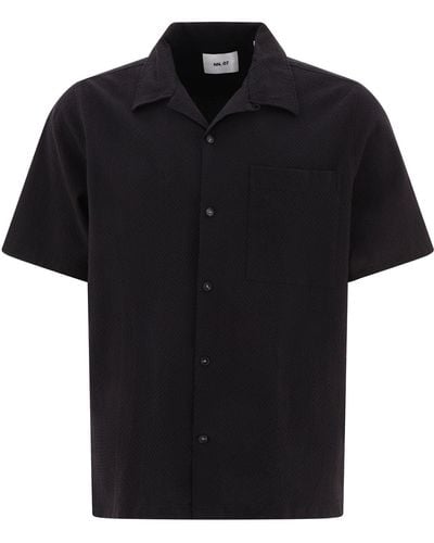 NN07 "julio" Shirt - Zwart