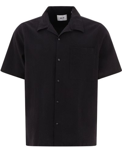 NN07 "Julio" Shirt - Black