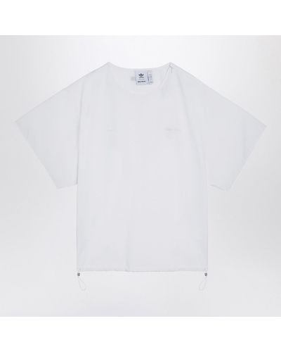 Adidas by Wales Bonner Cotton T Shirt With Drawstring - White