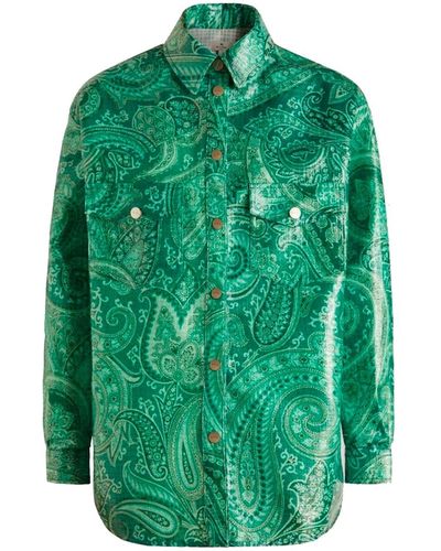 Etro Liefdesshirt - Groen