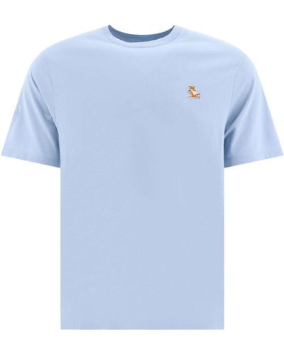 Maison Kitsuné Maison Kitsuné Chillax Fox T -Shirt - Blau