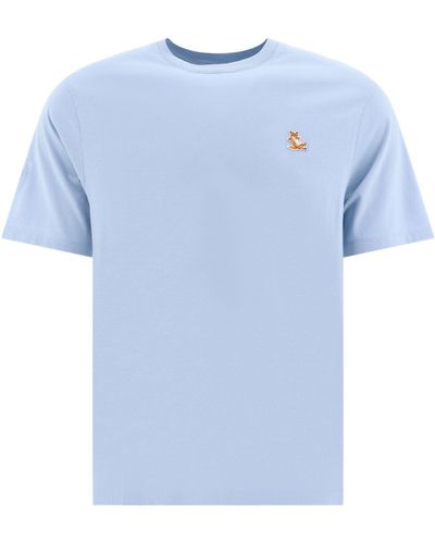 Maison Kitsuné "Chillax Fox" T-Shirt - Blue