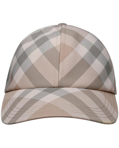 Burberry Polyester Hat - Gray