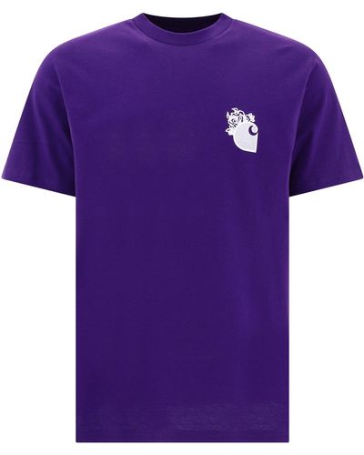 Carhartt "Little Hellraiser" T-shirt - Violet