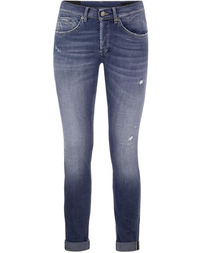 Dondup Jeans de poche à don de George Five - Bleu