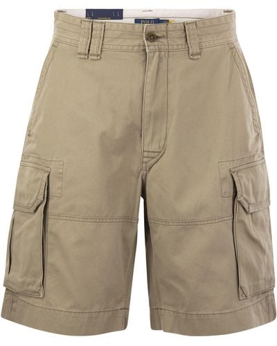 Polo Ralph Lauren Classic Fit Twill Cargo Short - Natural