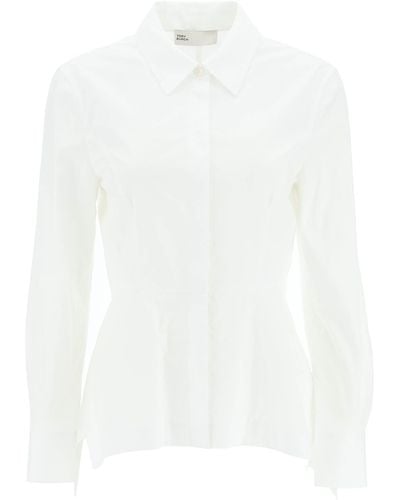 Tory Burch Cotton Poplin Shirt - White