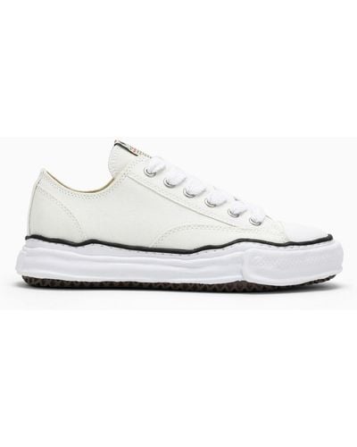 Maison Mihara Yasuhiro Peterson Original Sole Canvas Low Sneakers - White