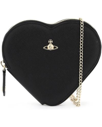 Vivienne Westwood Heartform Crossbody Bag - Schwarz