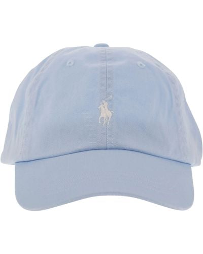 Polo Ralph Lauren Cotton Chino Hat - Blauw