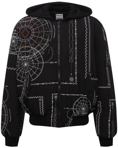 Marcelo Burlon Bomber Jacket - Black