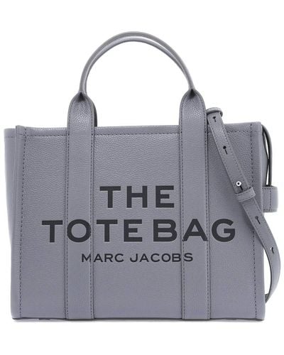 Marc Jacobs La bolsa de bolso de cuero de cuero - Gris