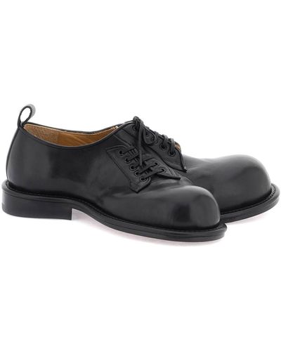 Comme des Garçons "zapatos de derby con punta doble de Comme des Garçons - Negro