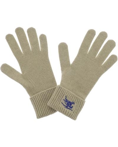 Burberry Cashmere Gloves - Grün