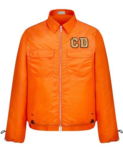 Dior X Kenny Scharf Shirt Jas - Oranje
