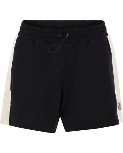 Moncler Jersey Shorts - Zwart