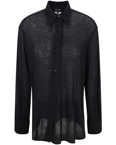 Tom Ford C MERE CAMISA - Azul