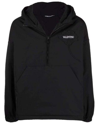 Valentino Logo Field Jacket - Zwart