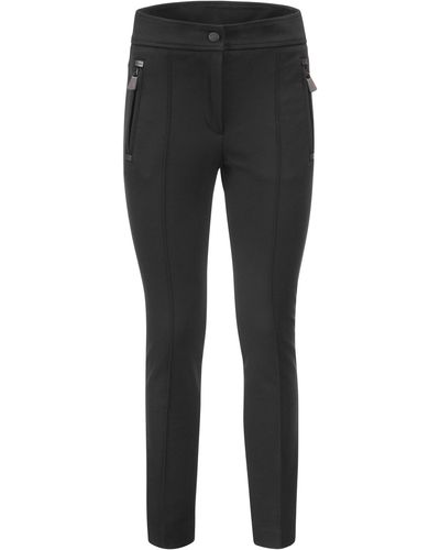 3 MONCLER GRENOBLE Pantaloni Slanke Pasvorm - Zwart