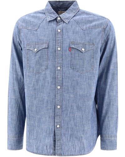 Levi's Barstow Western Shirt - Blauw