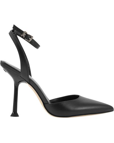 Michael Kors Imani Pomp Lederen Pumps - Zwart