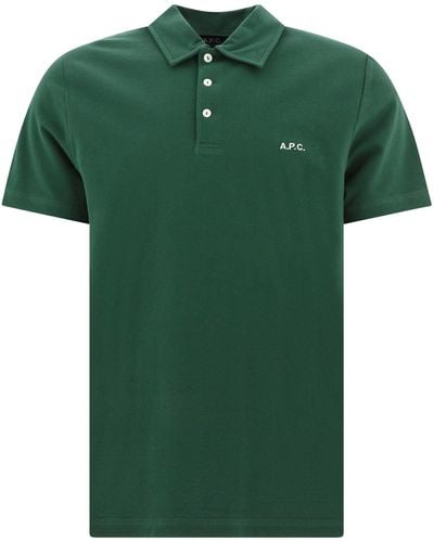 A.P.C. Camisa de polo de Austin - Verde