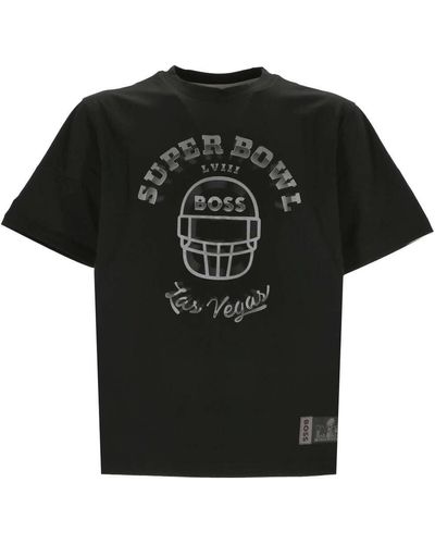 BOSS 50510816 Mann schwarzes T -Shirt und Polo