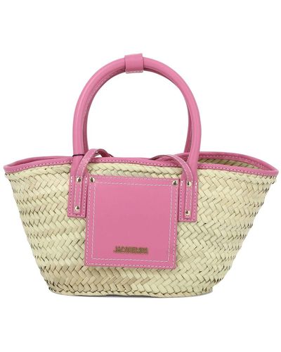Jacquemus "le Petit Panier Soli" Handbag - Pink