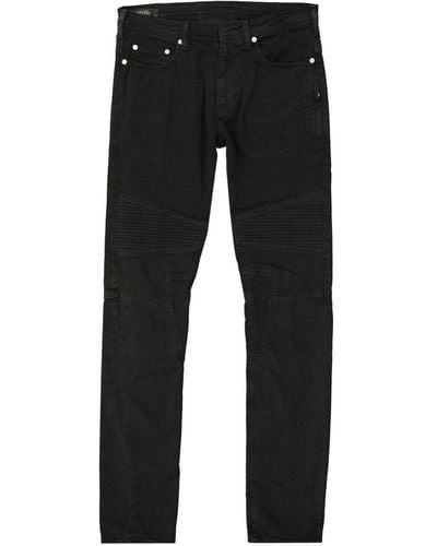 Neil Barrett Jeans de mezclilla de algodón - Negro