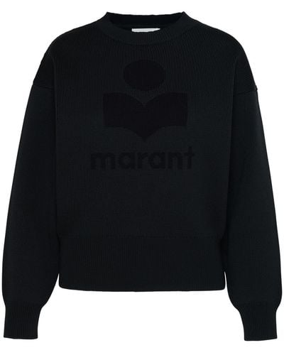 Isabel Marant Black Woll Mischung 'Ailys' Pullover - Schwarz