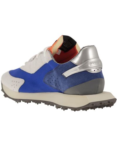 RUN OF Piuma Sneaker - Blu