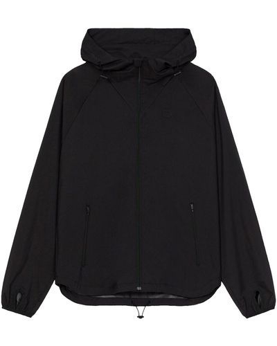 KENZO Hooded Windbreaker - Zwart