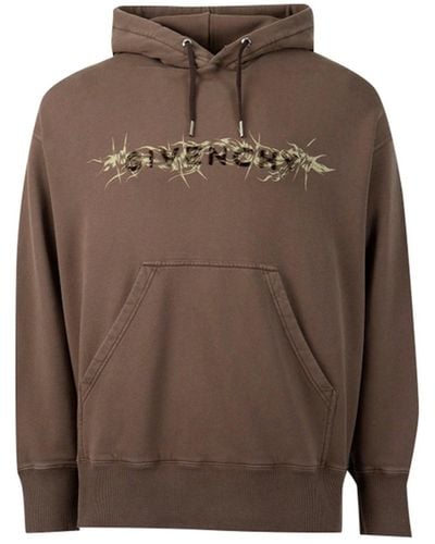 Givenchy Sweatshirt Met Capuchon Van -logo - Bruin