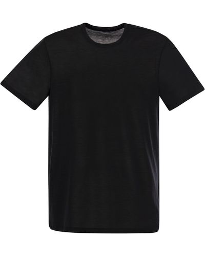 Majestic Crew Neck T Shirt - Black