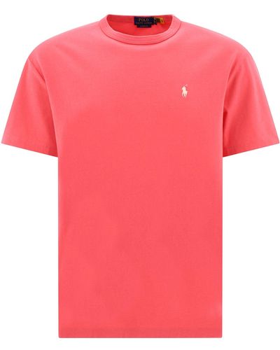 Ralph Lauren Pony T -shirt - Roze
