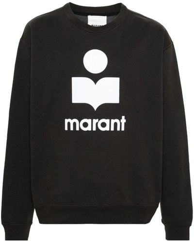 Isabel Marant Black/Ecru Pullover SW0029 Ha Mann - Schwarz