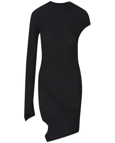 Balenciaga Spiraalvormige Mini -jurk - Zwart