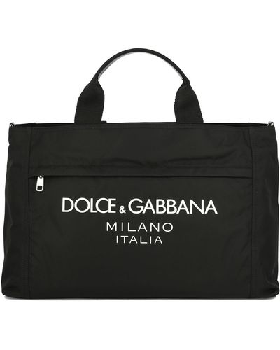Dolce & Gabbana Einkaufstasche - Zwart