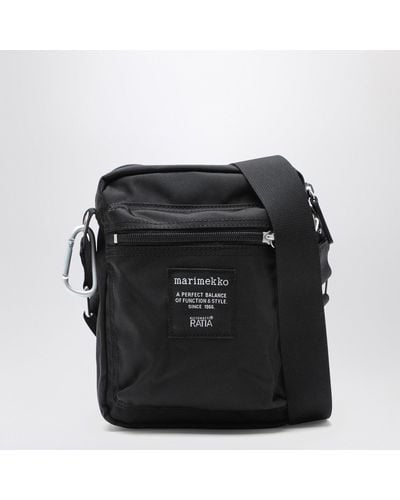 Marimekko Small Nylon Shoulder Bag - Black