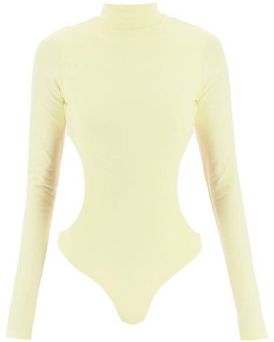 Marc Jacobs 'the Cutout Bodysuit' - Geel